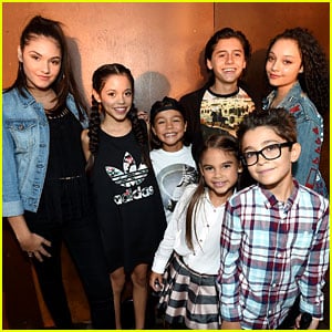 'Stuck in the Middle' Cast Unites at JJJ's Disney Mix Party!