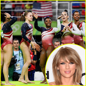 Taylor Swift Is So Proud of the US Women's Gymnastics Team!
