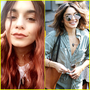 Vanessa Hudgens Debuts New Short, Highlighted Hair After Going Ginger For a Day