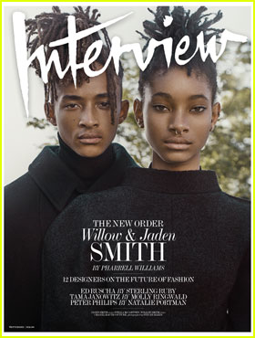Willow & Jaden Smith Share Their First-Ever Cover for 'Interview' Magazine!