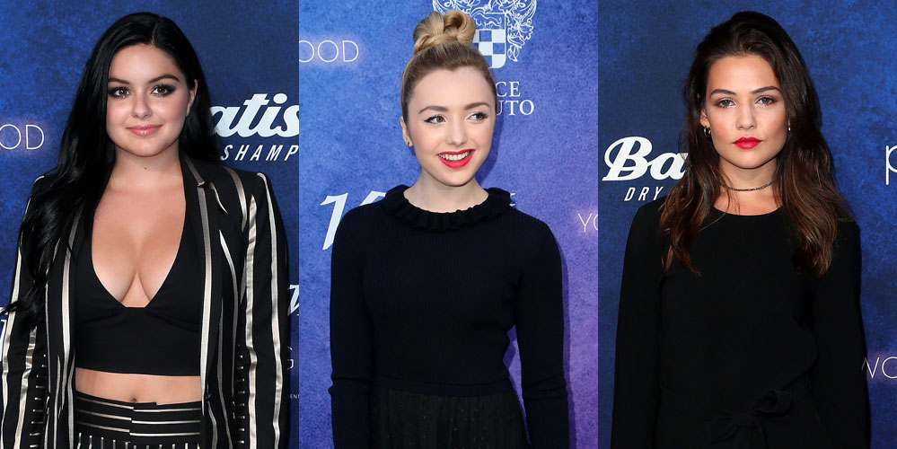 Ariel Winter, Peyton List, & Danielle Campbell Dress Up for Variety Event!