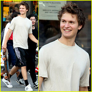 Ansel Elgort is Busy Working on Brand New Music!