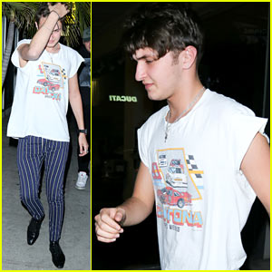 Anwar Hadid Wraps Up His Weekend With a Trip to The Nice Guy in WeHo