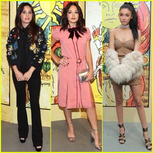 Bea Miller & Kelli Berglund Sit Front Row at Star-Studded NYFW Show!