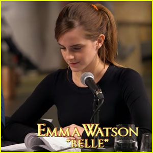 Emma Watson Reads Lines as Belle in New 'Beauty & the Beast' Sneak Peek - Watch Now!