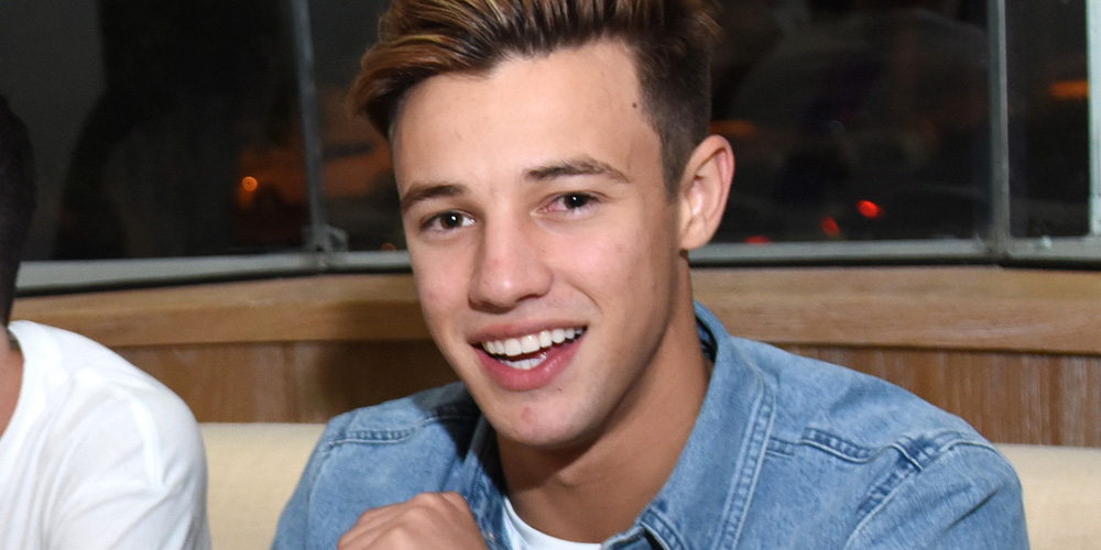 Cameron Dallas Joins RJ Mitte at Serafina Sunset’s Grand Opening
