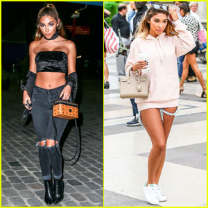 Chantel Jeffries Goes Sightseeing at the Eiffel Tower in Paris