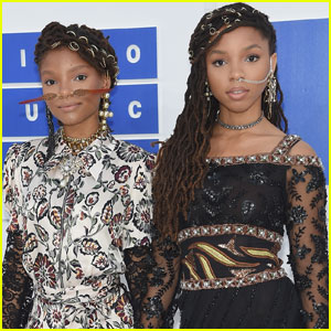 Chloe & Halle Attend Beyonce's Soul Train-Themed Birthday Bash!