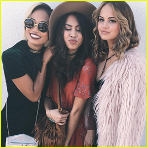 Debby Ryan & Ashley Argota Share First Pics of New Flick Together