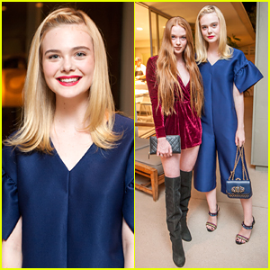 Elle Fanning & Larsen Thompson Step Out in Style for ASOS' Holiday Preview Dinner