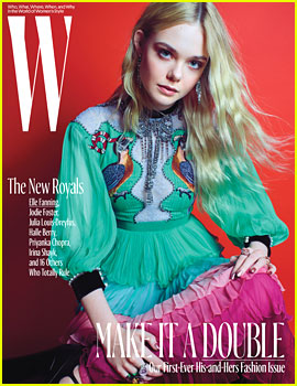 Elle Fanning Is W Magazine's Royal October 2016 Cover Star!