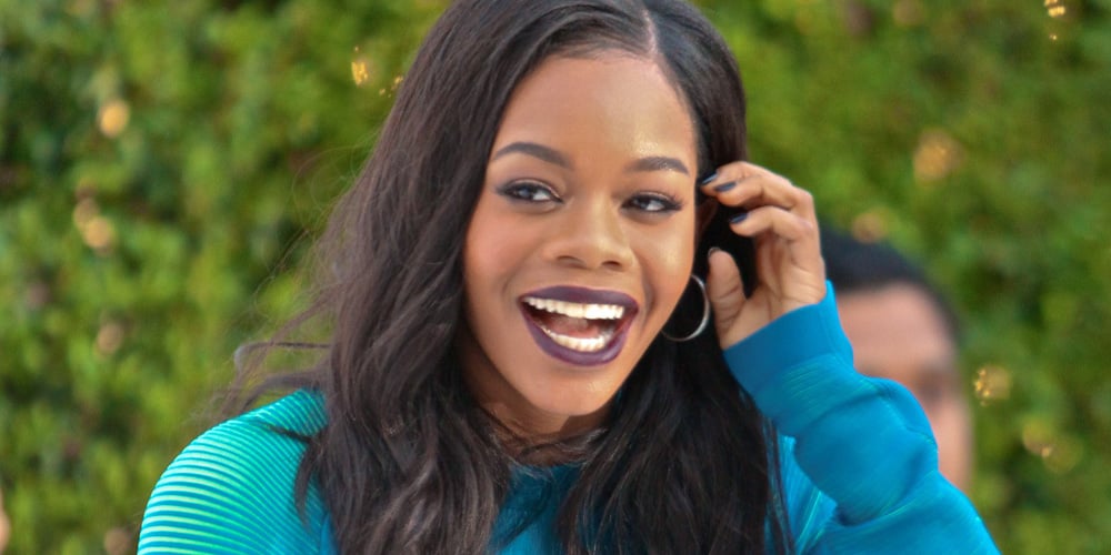 Gabby Douglas Meets Fans at Nike Store After Suffering Allergic Reaction