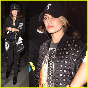 Hailey Baldwin & Bella Hadid Gather The Girls For a Night Out in London