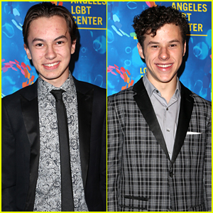 Hayden Byerly & Nolan Gould Step Out For Los Angeles LGBT Center Anniversary Gala 2016
