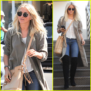 Julianne Hough Enjoys a Day Off in Beverly Hills