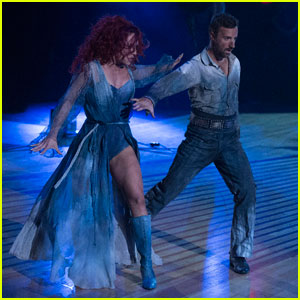 James Hinchcliffe & Sharna Burgess Paso Doble to 'The Walking Dead' - 'DWTS' Pics!