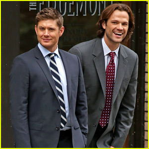 Jared Padalecki Films 'Supernatural' Season 12 Scenes with Jensen Ackles!