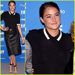 Shailene Woodley Speaks On Stage at 'Snowden' Press Conference!