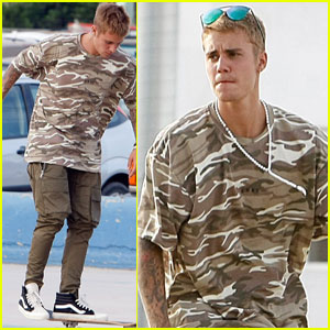 Justin Bieber Meets Up With His Dad in Spain