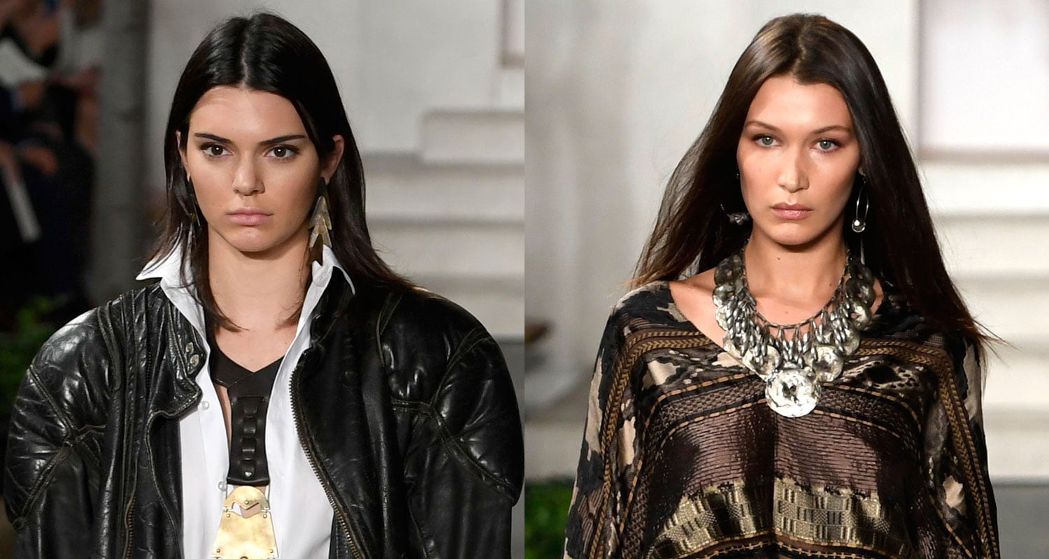 Kendall Jenner Struts Her Stuff in Ralph Lauren Show With Bella Hadid