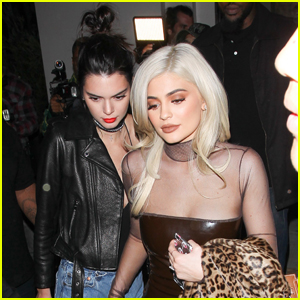 Kendall Jenner Meets Up With Kylie For a Night Out!