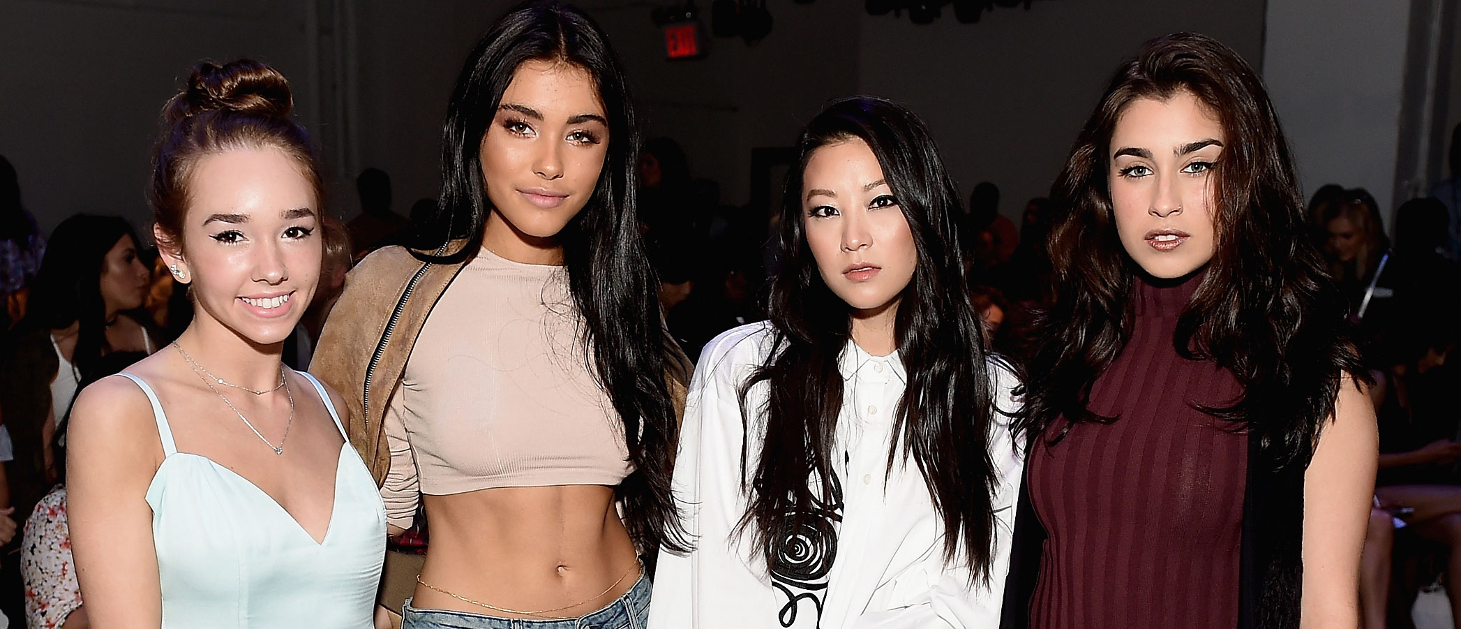 Lauren Jauregui & Madison Beer Hit Up the Leanne Marshall NYFW Show