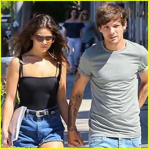 Louis Tomlinson & Danielle Campbell Hold Hands on Shopping Trip!