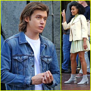 Nick Robinson Gets Filming 'Everything Everything' With Amandla Stenberg