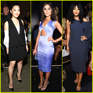 Arden Cho, Skyler Samuels & Olivia Culpo Hit The Friday Fashion Shows at NYFW