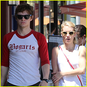 Emma Roberts & Evan Peters Spend the Afternoon Together!