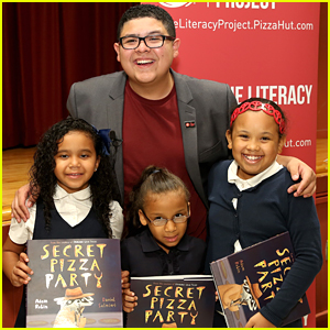 Rico Rodriguez Helps Pizza Hut Launch The Literacy Project Campaign