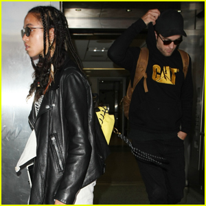 Robert Pattinson & FKA Twigs Step Out For Rare Public Appearance
