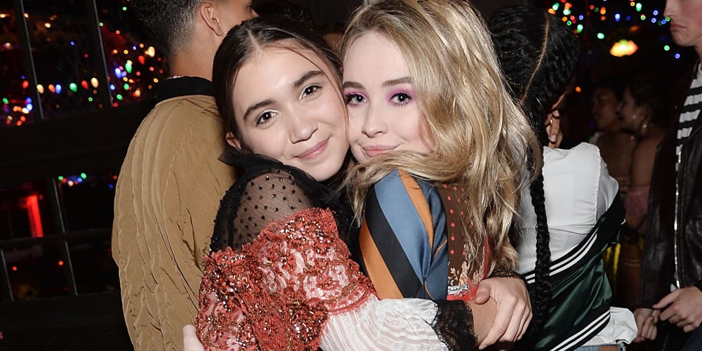 Rowan Blanchard & Sabrina Carpenter Party Together at Teen Vogue’s Young Hollywood Bash