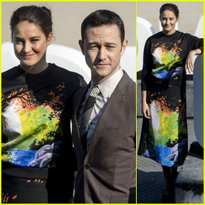 Shailene Woodley Gets Colorful for 'Snowden' Photo Call in Spain