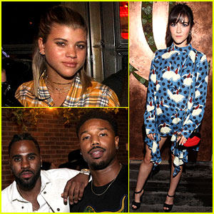 Sofia Richie Stops By Catch LA's Opening Night Party