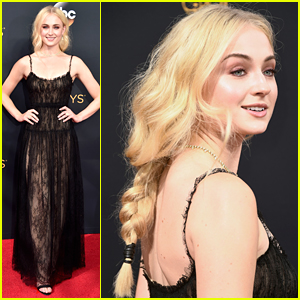 Sophie Turner Talks Matching Tattoo with Maisie Williams at Emmys 2016