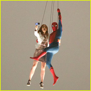 'Spider-Man: Homecoming' Stunt Doubles Film Amazing Helicopter Scene!