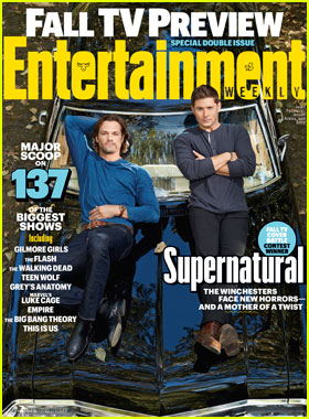Jared Padalecki & Jensen Ackles Cover EW's Fall 2016 TV Issue!