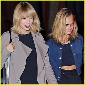 Taylor Swift Heads Out in NYC With Cara Delevingne