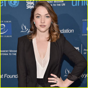 Violett Beane Steps Out for UNICEF in NYC