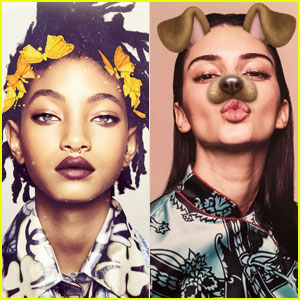 Willow Smith Creates Her Own Snapchat Filter For 'Garage' Magazine