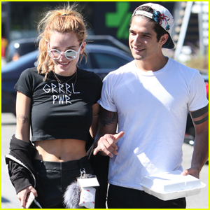 Bella Thorne & Tyler Posey Grab Lunch After Her Birthday Celebrations