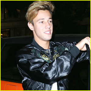 Cameron Dallas Dines Out with Taylor Caniff in Hollywood