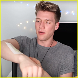 Collins Key Tries Wax Strips In New YouTube Vid - Watch Here!