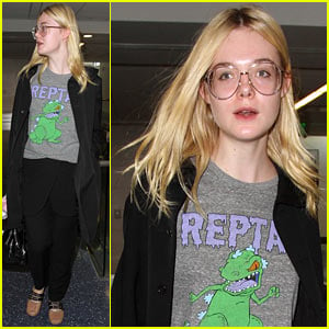 Elle Fanning Jets Out of Town Just Before the Weekend