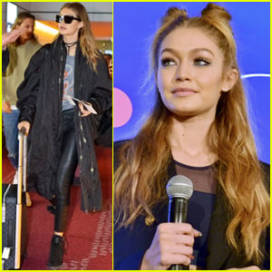 Gigi Hadid Launches Her 'Tommy Hilfiger' Line in Japan