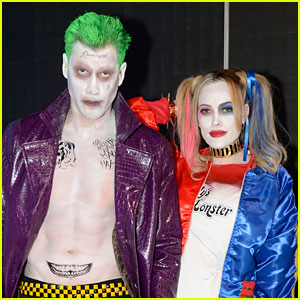 Maksim Chmerkovskiy & Peta Murgatroyd Do 'Suicide Squad' Costumes for Halloween!