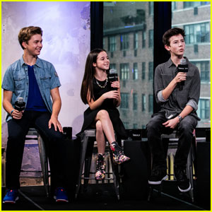 Griffin Gluck Promotes 'Middle School' With the Cast in NYC!