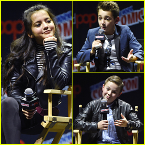 Isabela Moner, Colin Critchley & Jet Jurgensmeyer Hit NYCC With 'Legends of the Hidden Temple'