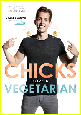 The Vamps' James McVey Promotes Going Vegetarian in New peta2 Ad